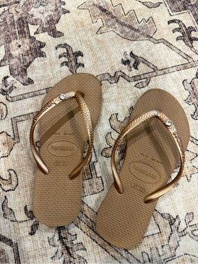 Havaianas kids Slim Crystal flip-flops-2Y